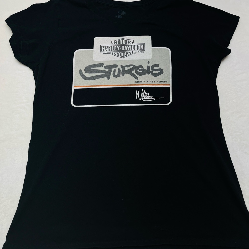 Harley-Davidson Women's Black Sturgis Tee